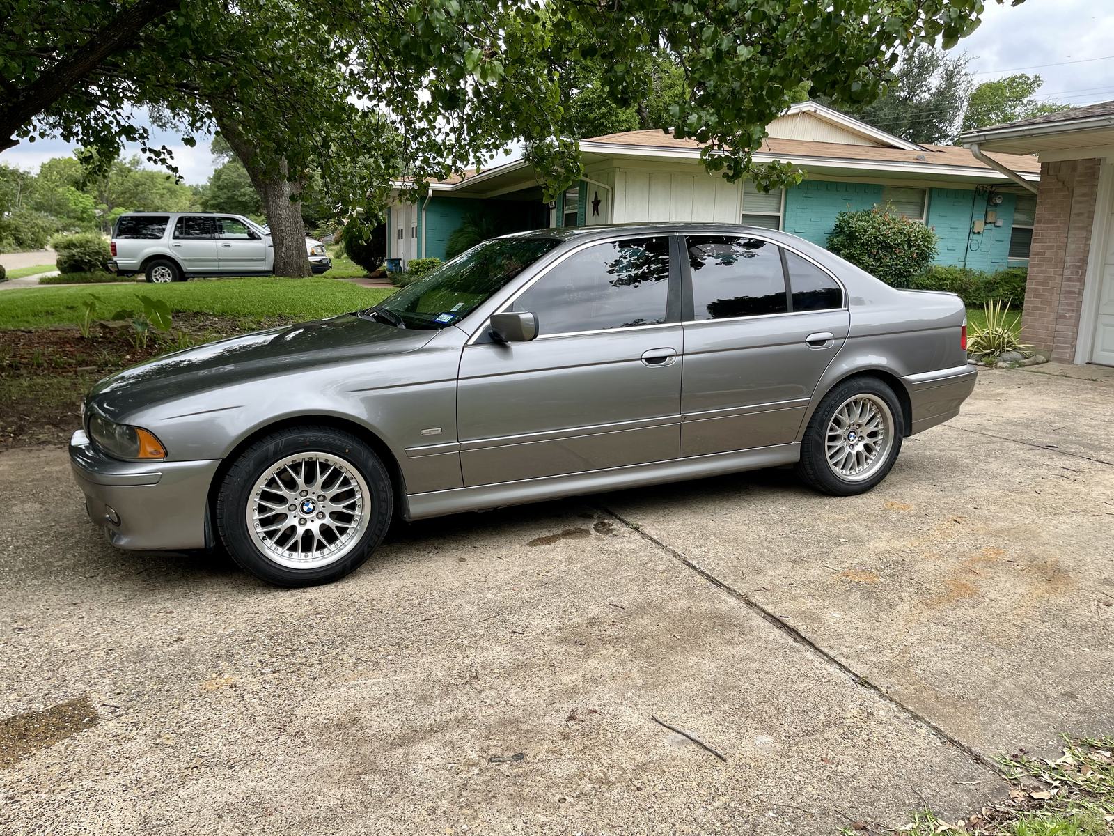 The same car from the side.
